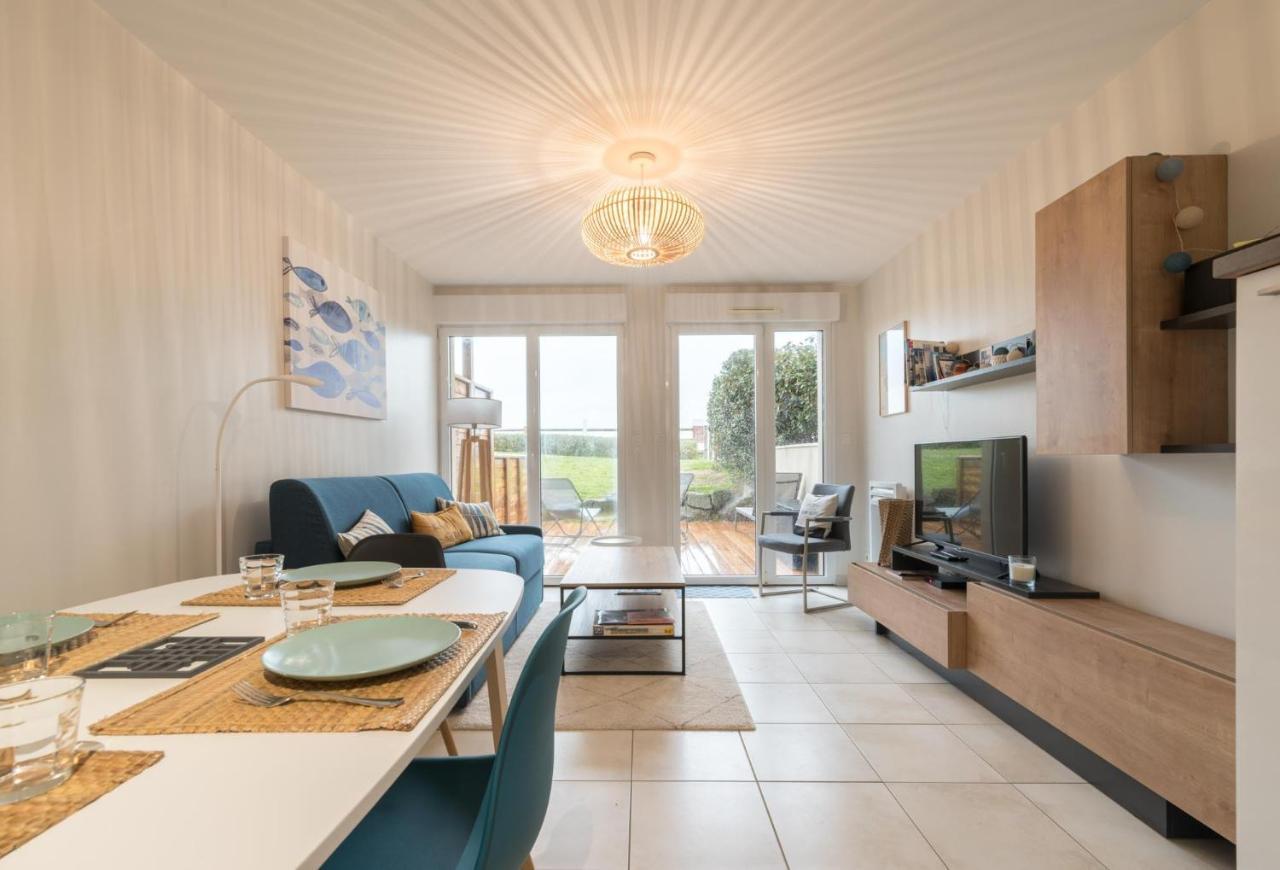 Appartement Face A La Plage Avec Piscine Chauffee Pornichet Exteriér fotografie