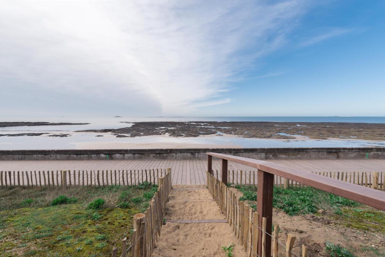 Appartement Face A La Plage Avec Piscine Chauffee Pornichet Exteriér fotografie